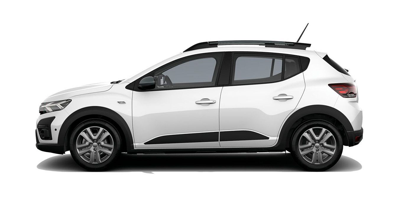 Dacia Sandero Stepway Expression ECO G exterior perfil | Total Renting