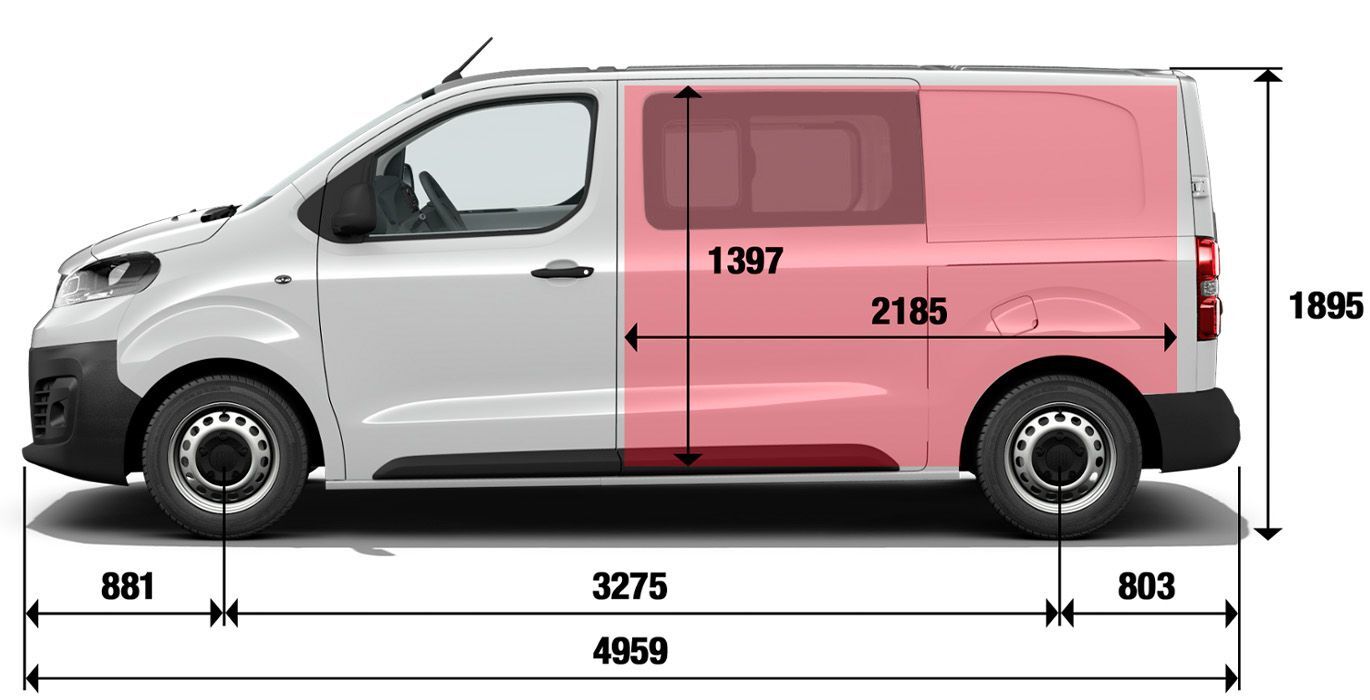 FIAT SCUDO Furgon L2 120 6p. modular Exterior Perfil 2 | Total Renting