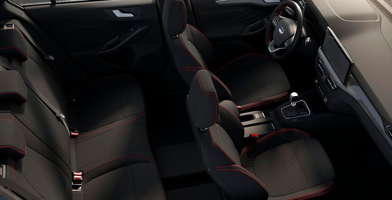 FORD Focus 1.0 Ecoboost Mhev St Line interior trasera | Total Renting