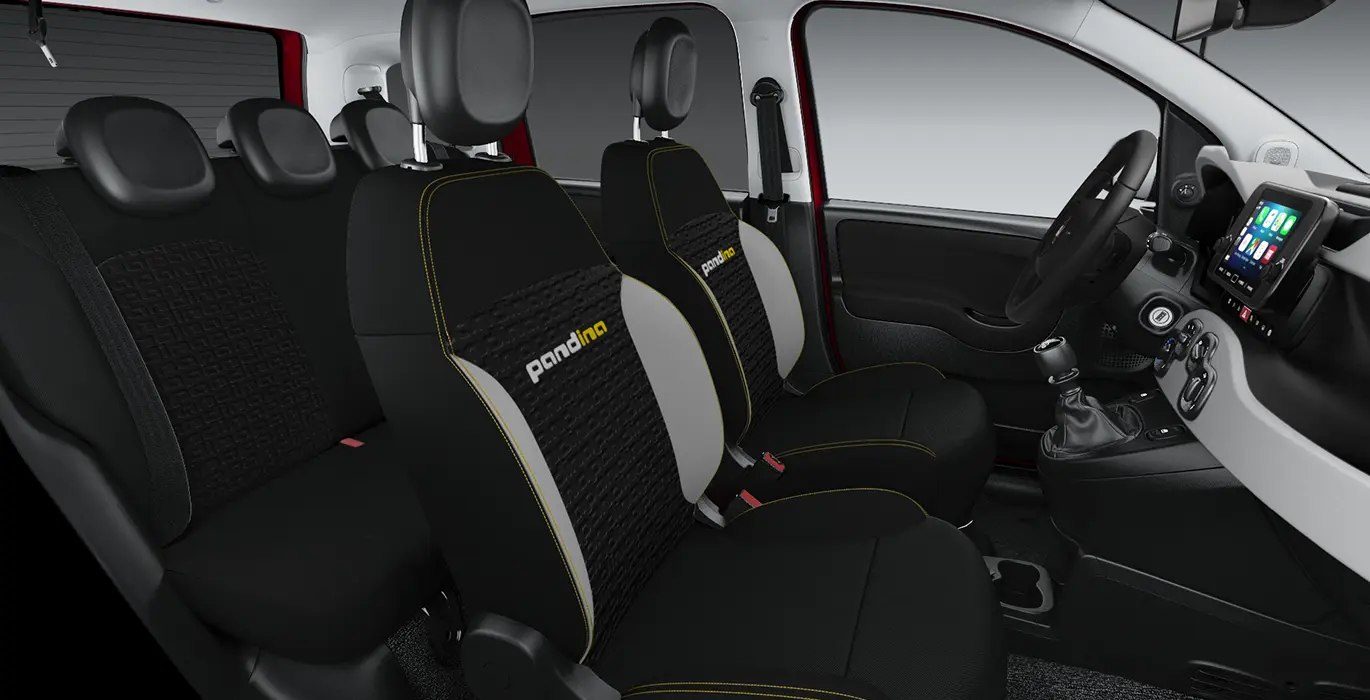 FIAT Panda Pandina 1.0 Hybrid 51kW 5 FIAT Panda Pandina 1.0 Hybrid 51kW interior trasera | Total Renting