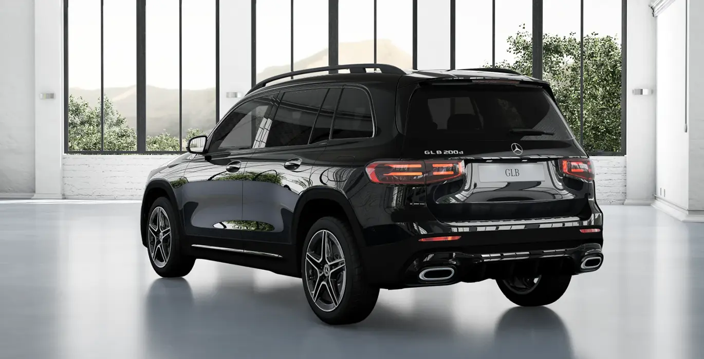 Mercedes Benz GLB 200d trasera | Total Renting