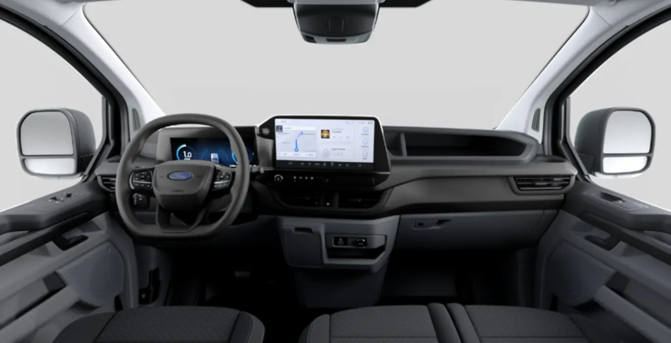 FORD Transit Custom Van 2.5 Duratec PHEV 320 L2 Trend - Isotermo 4 FORD Transit Custom Van 2.5 Duratec PHEV 320 L1 Trend interior delantera 1 | Total Renting