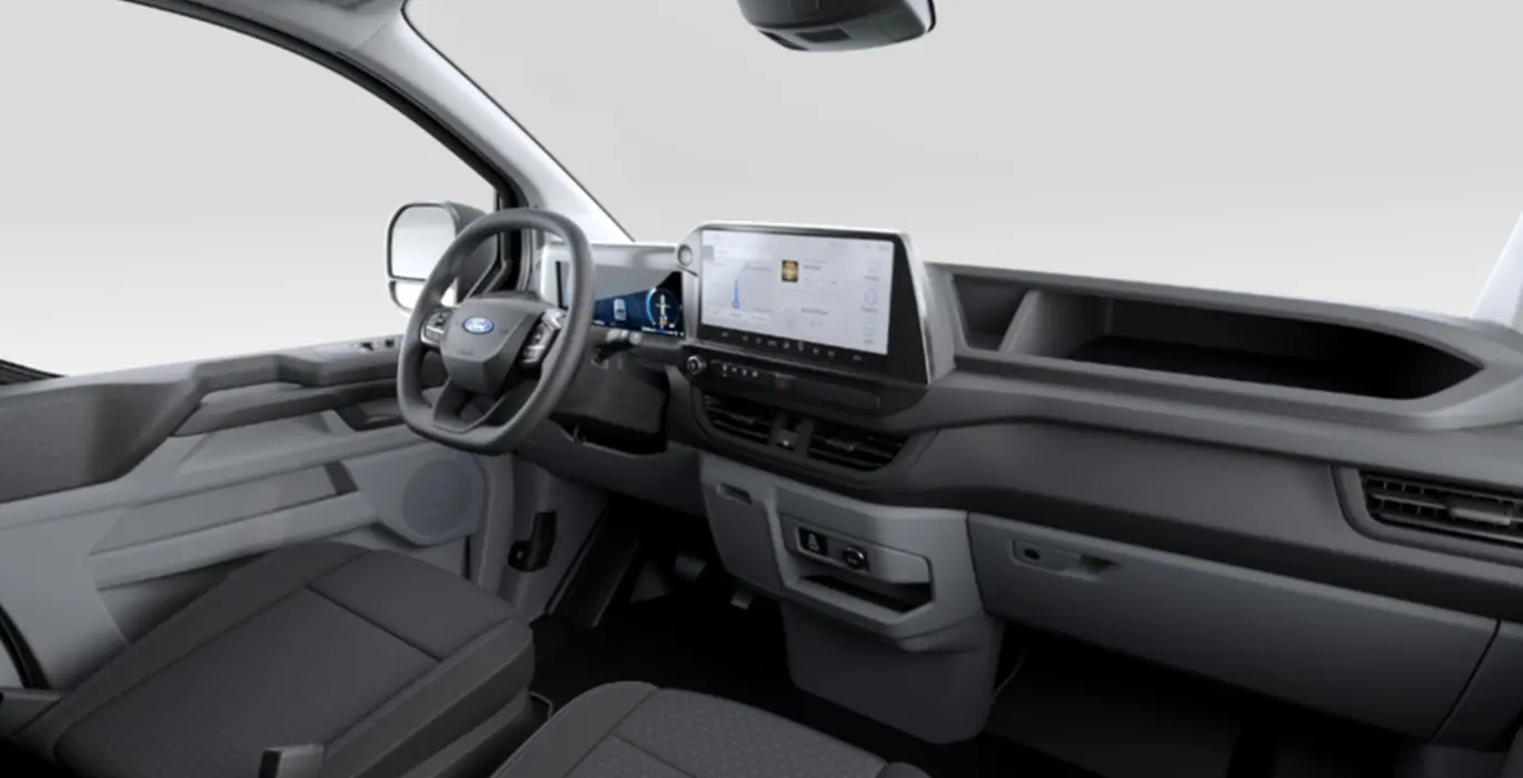 FORD Transit Custom Van 2.5 Duratec PHEV 320 L2 Trend - Isotermo 5 FORD Transit Custom Van 2.5 Duratec PHEV 320 L1 Trend interior delantera II 1 | Total Renting