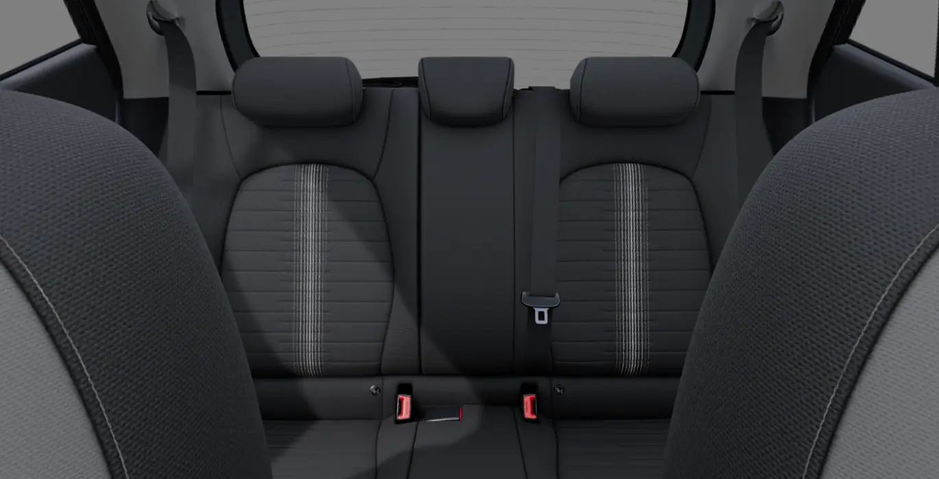 Hyundai I10 1.0 MPI Klass 63cv interior trasera | Total Renting