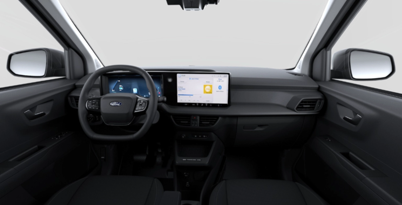 FORD Transit Courier Van Trend BEV 136cv Automatica interior delantera 1 | Total Renting