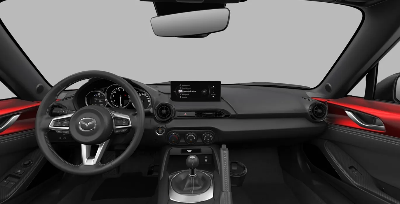 Mazda MX 5 MIATA 1.5 SKYACTIV G 97kW 132CV Prime Line interior delantera 2 | Total Renting