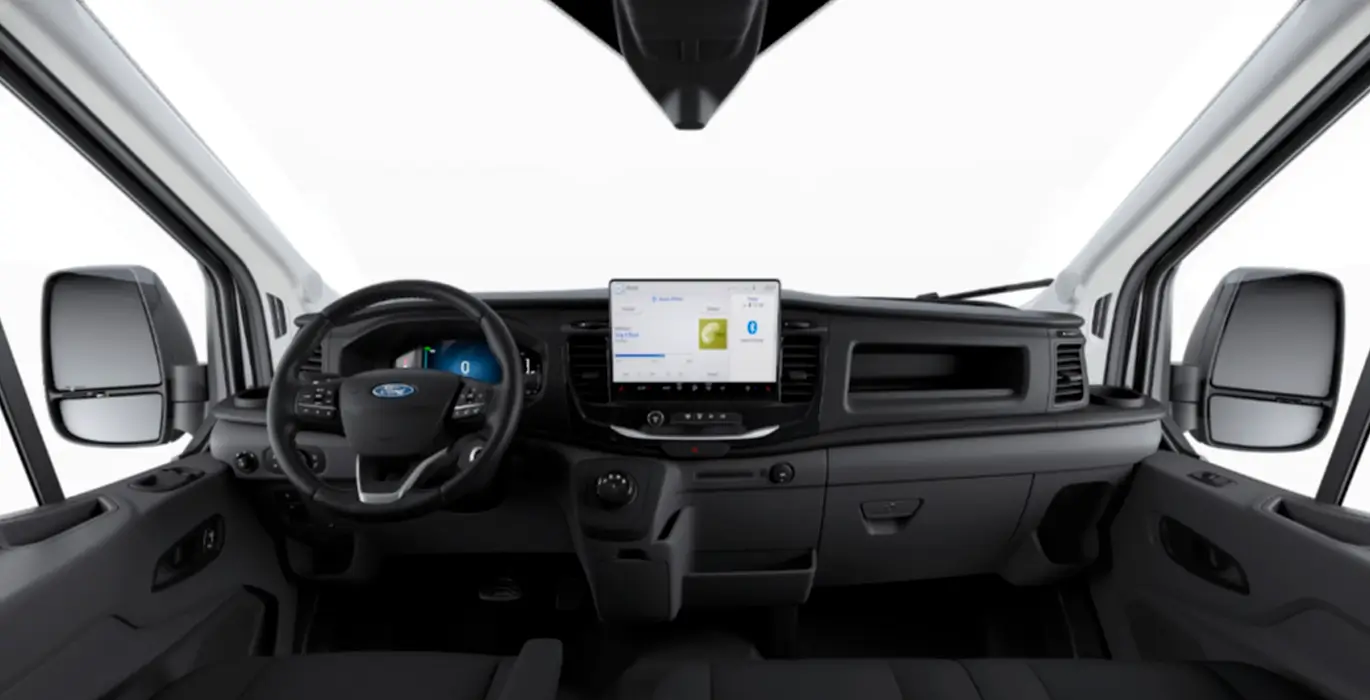Ford Transit Van 350 L3 BEV Trend 184cv RWD interior delantera 2 1 | Total Renting