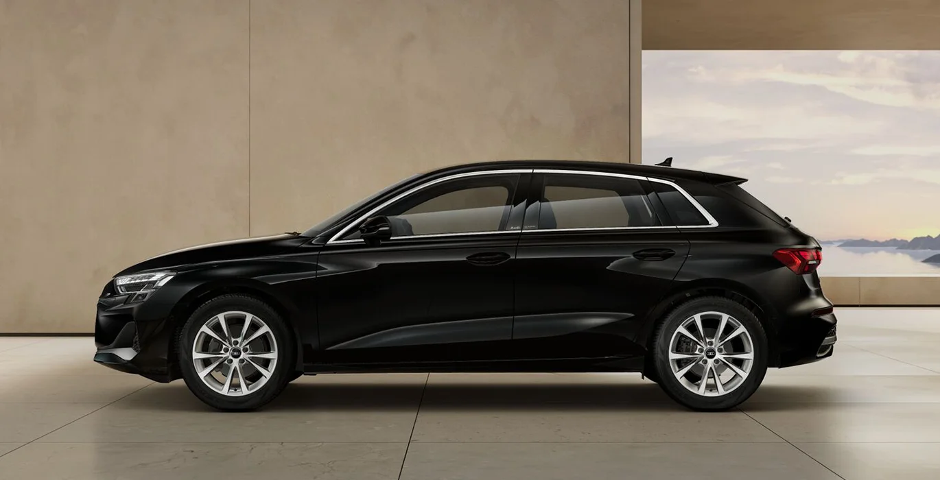 Audi A3 Sportback Advanced TFSI 115cv lateral | Total Renting