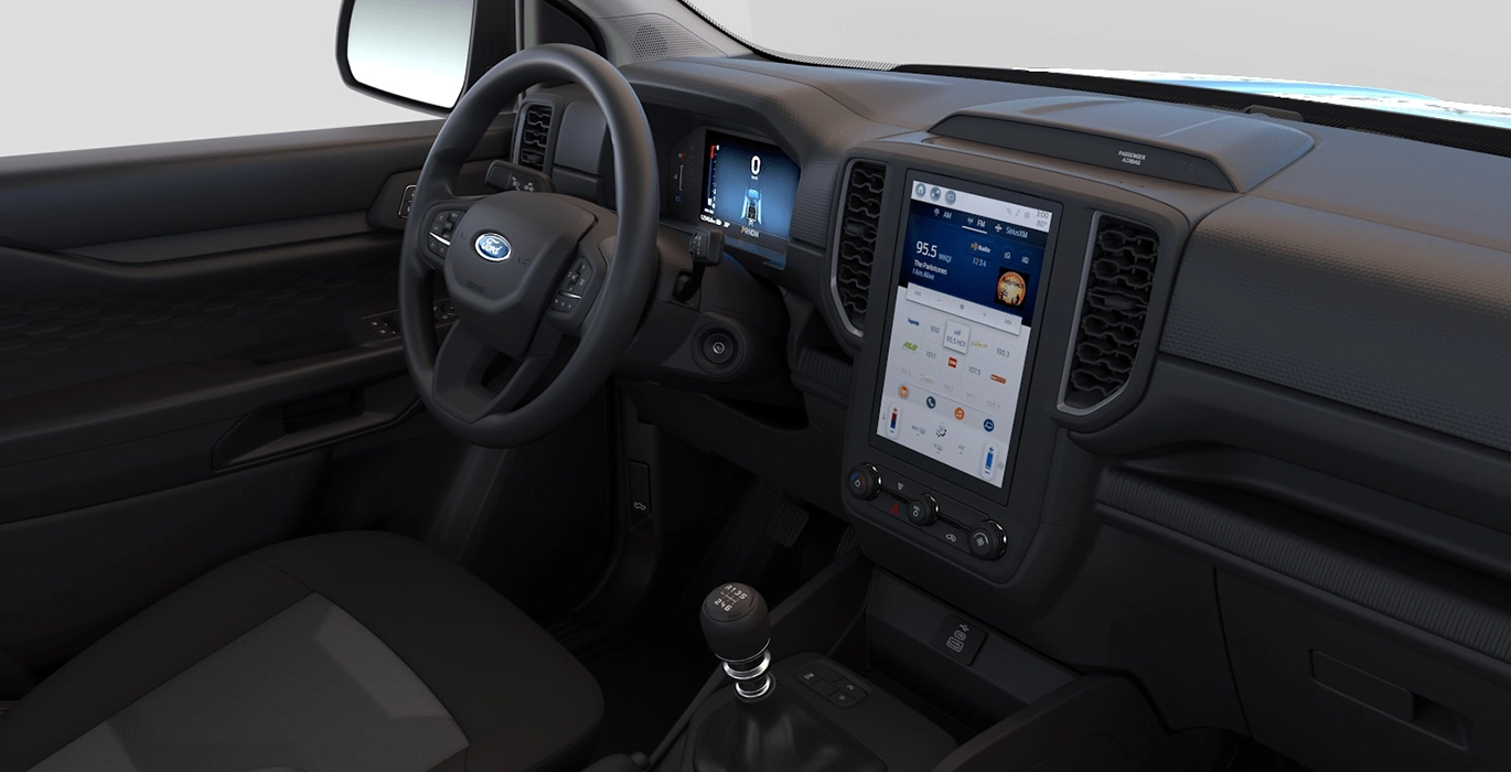 FORD Ranger XL Doble Cabina 2.0 EcoBlue 4x4 170CV interior delantera II | Total Renting