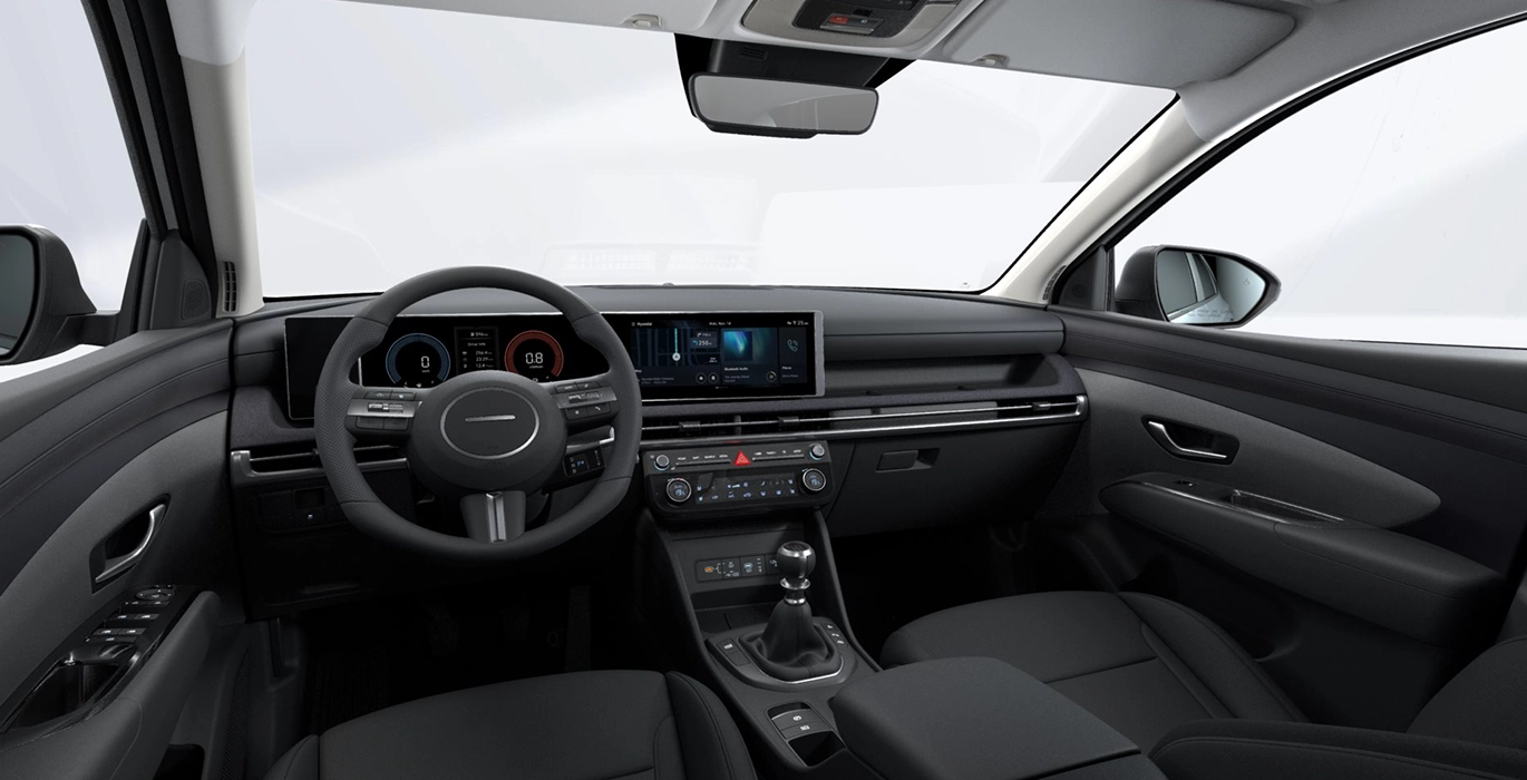 Hyundai Tucson 1.6 CRDi Hibrido Maxx interior delantera | Total Renting