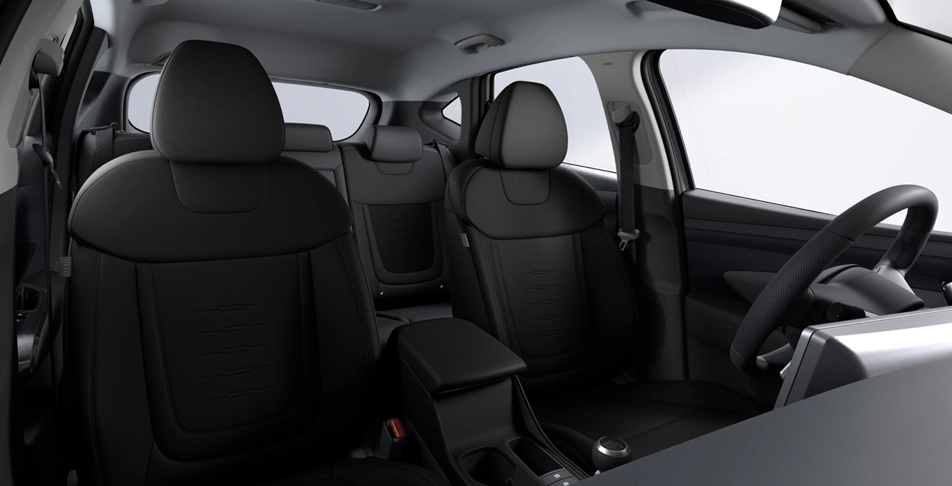 Hyundai Tucson 1.6 CRDi Hibrido Maxx interior trasera | Total Renting