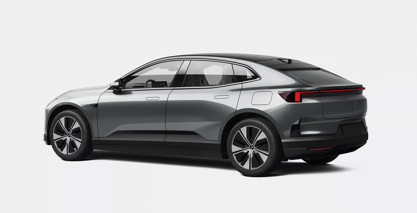 POLESTAR 4 Long Range Single 200kW trasera | Total Renting