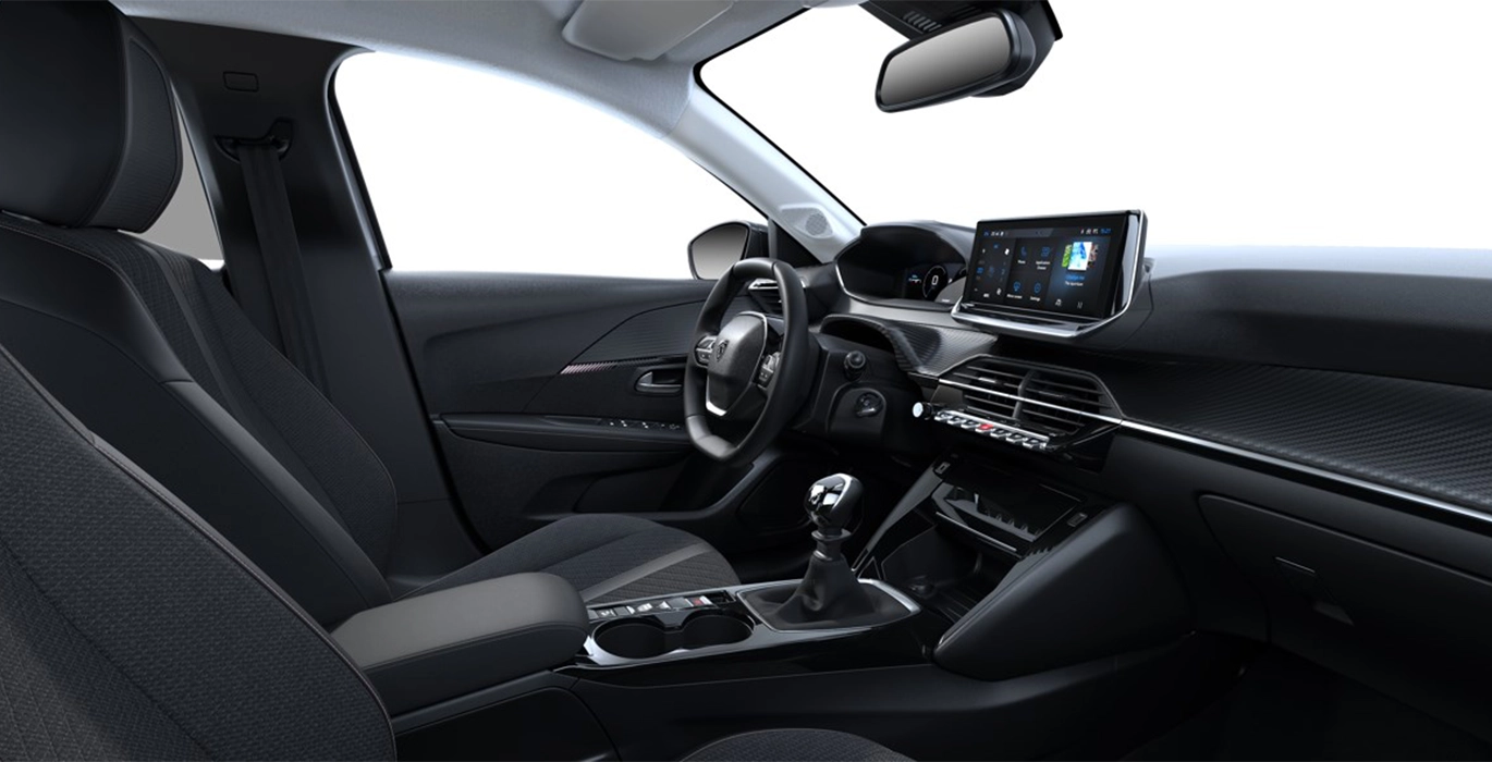Peugeot 208 Allure Puretech 100 interior delantera II | Total Renting