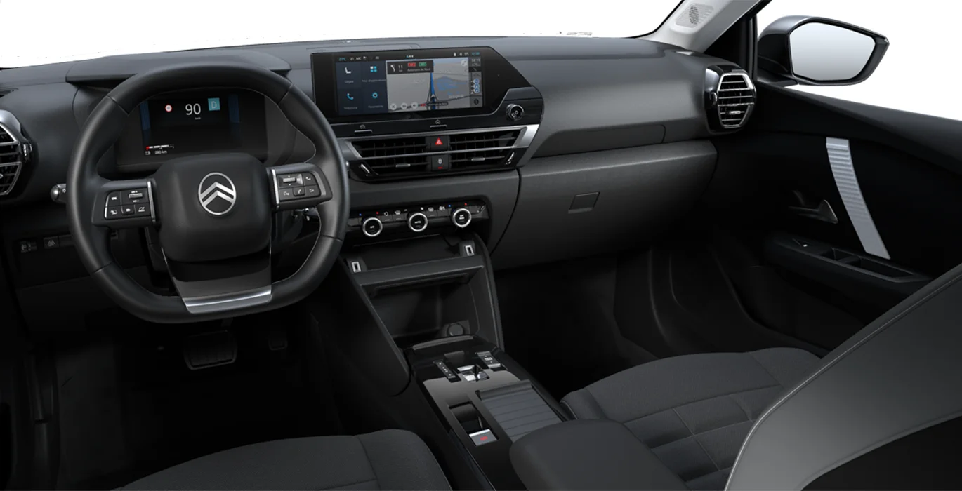 CITROEN C4 Hybrid Business Edition interior delantera | Total Renting