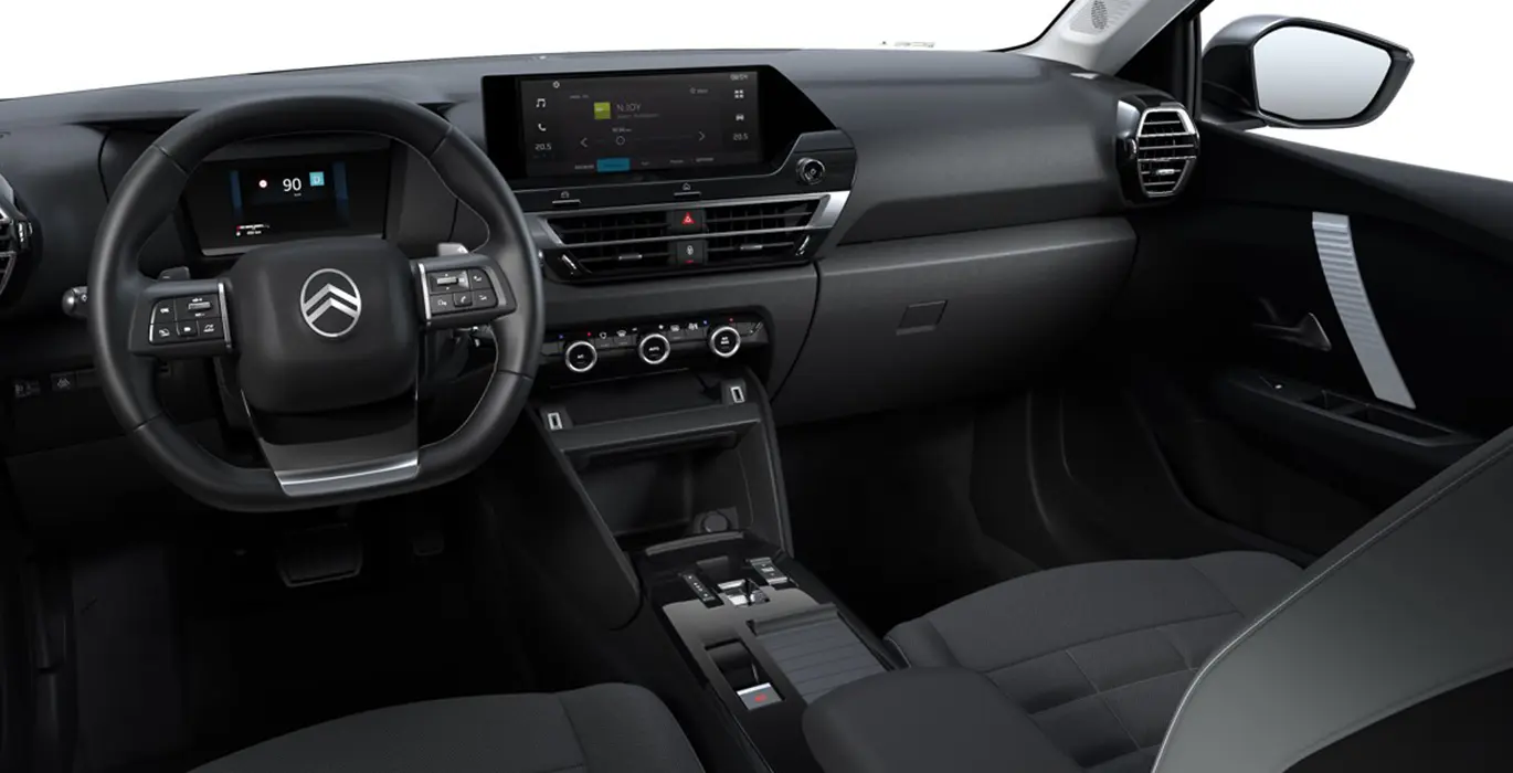 CITROEN C4 Hybrid Plus interior delantera | Total Renting