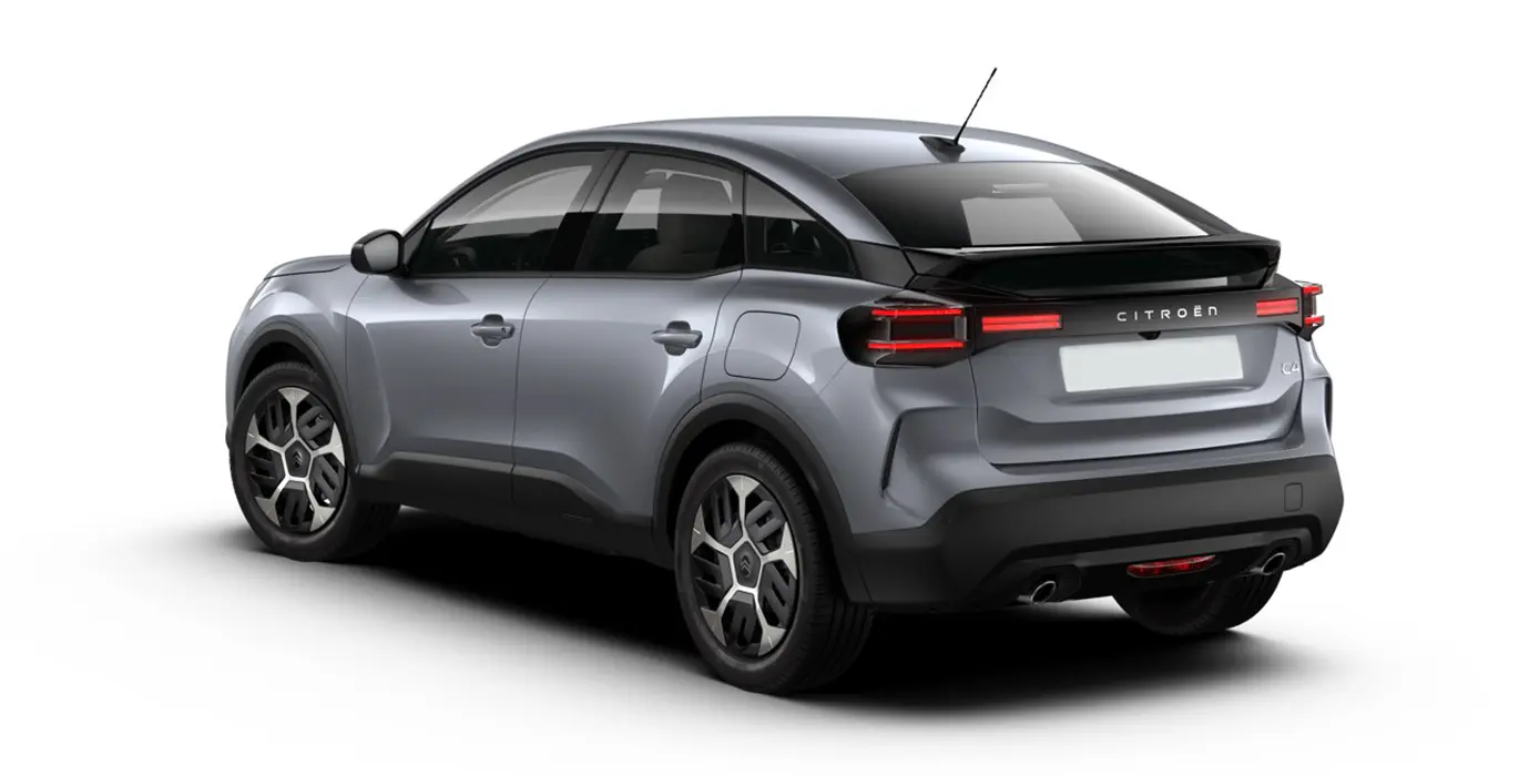CITROEN C4 Hybrid Plus 2 CITROEN C4 Hybrid Plus trasera | Total Renting