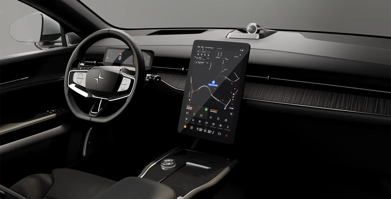 POLESTAR 3 Long Range Dual Motor Plus Pilot interior delantera 2 | Total Renting