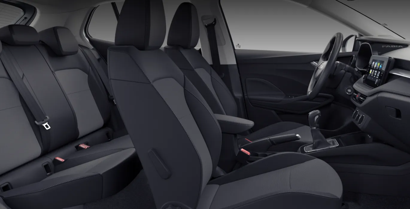 Skoda Fabia 1.0 TSI DSG Selection interior trasera | Total Renting