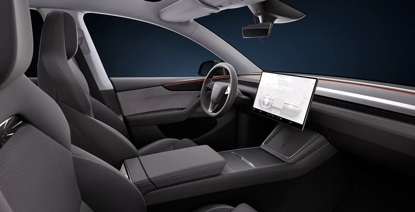 Tesla Model Y Performance AWD 5 Tesla Model Y Performance AWD interior delantera | Total Renting