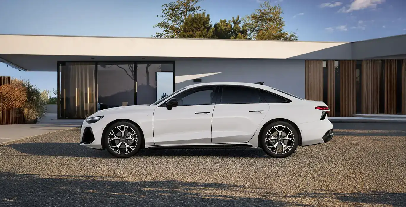 Audi A6 TDI 150kW 204CV S tronic Black Line lateral | Total Renting