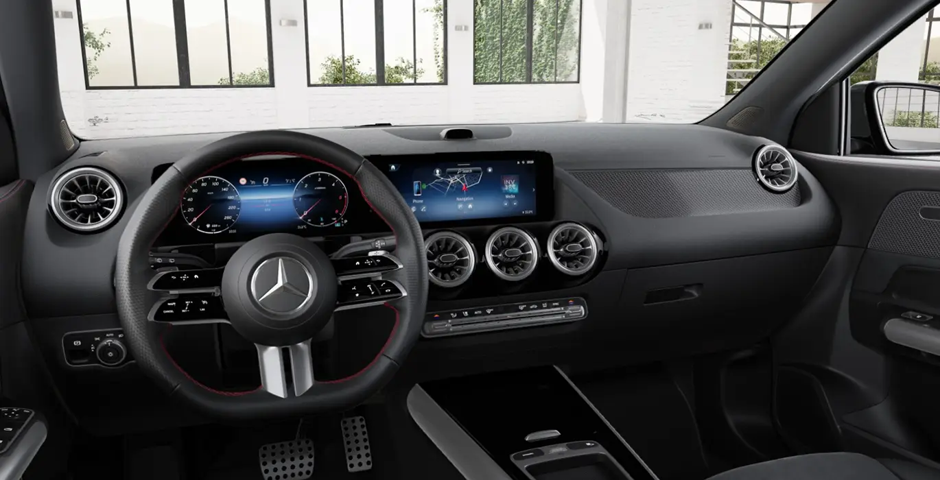 Mercedes Benz GLA 200d II interior delantera | Total Renting