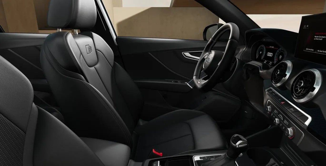 AUDI Q2 Adrenalin Black ED 35 TDI 110kW S Tronic 5 AUDI Q2 Adrenalin Black ED 35 TDI 110kW S Tronic interior delantera II | Total Renting