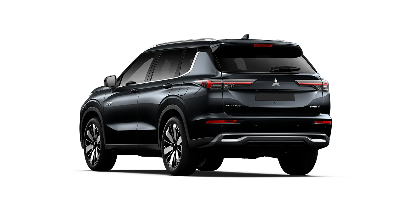 Mitsubishi Outlander PHEV Kaiteki 4WD 306CV trasera negro | Total Renting