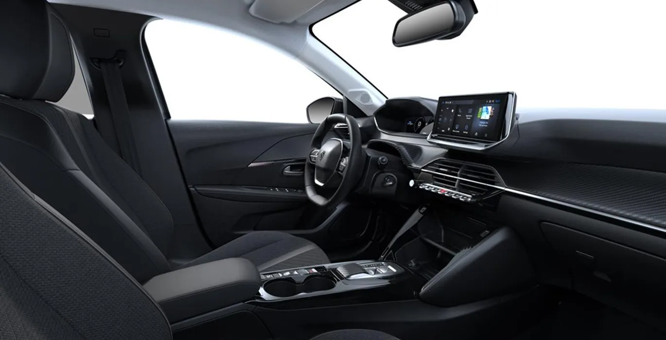 Peugeot 208 Hybrid 145 eDCS6 interior delantera II | Total Renting