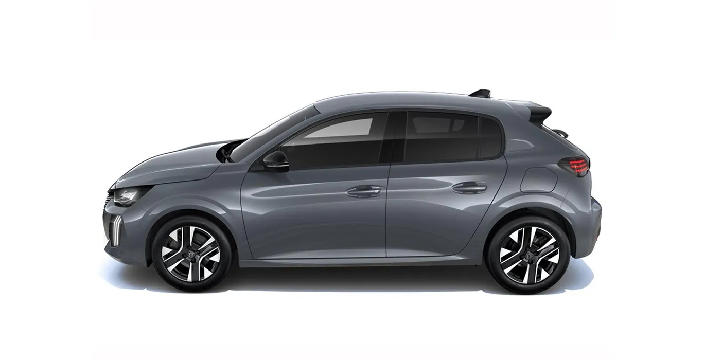 Peugeot 208 Hybrid 145 eDCS6 lateral | Total Renting