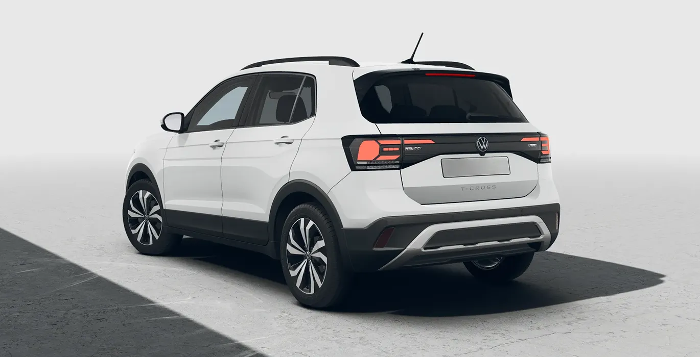 Volkswagen T-CROSS Más 1.0 TSI 85kW (116CV) DSG 2 Volkswage T CROSS Mas 1.0 TSI 85kW 116CV DSG trasera | Total Renting