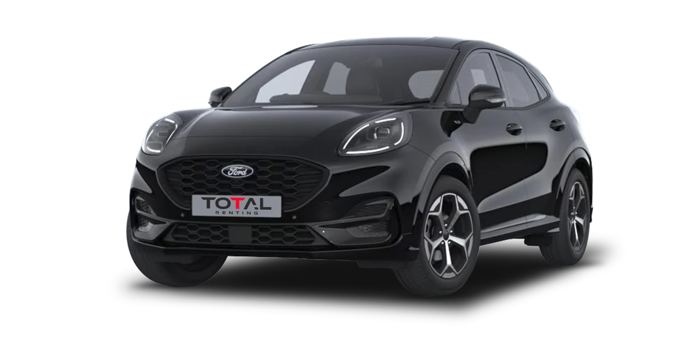 FORD Puma 1.0 EcoBoost MHEV ST Line 125 sin fondo principal negro | Total Renting