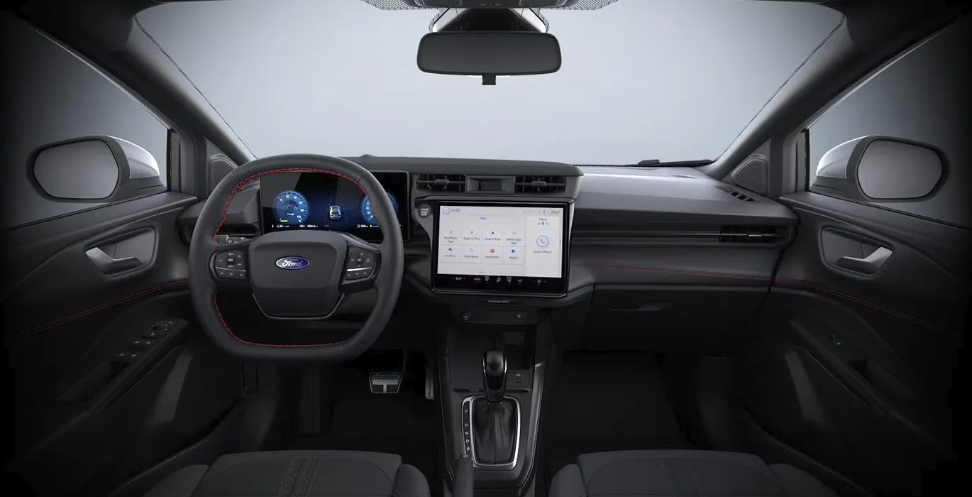 FORD Puma ST Line EcoBoost AT MHEV 125CV interior delantera | Total Renting