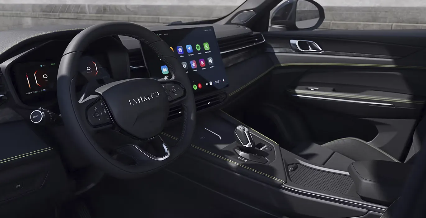 Lynk & Co 01 1.5 PHEV Core 4 Lynk Co 01 1.5 PHEV Core interior delantera | Total Renting