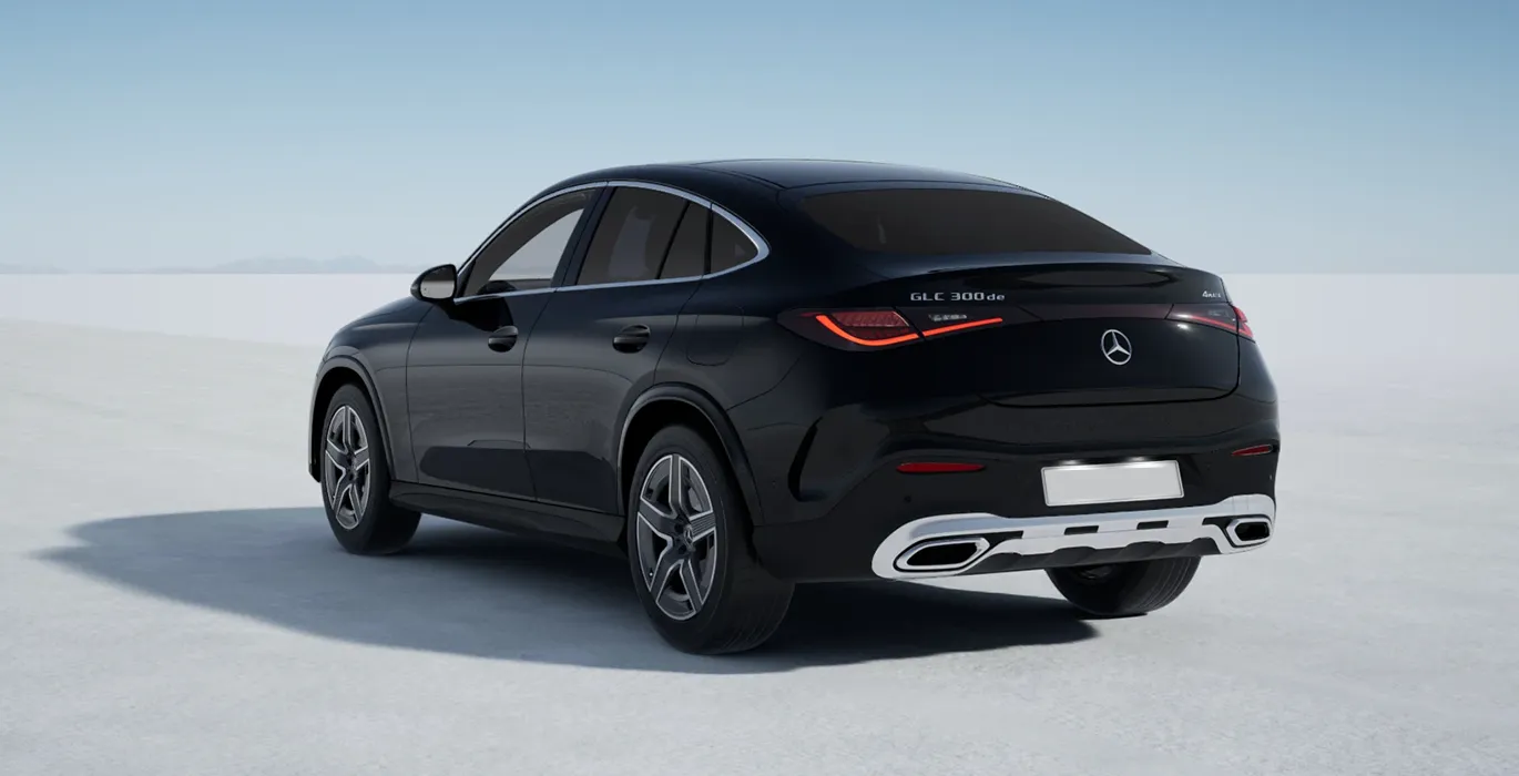 Mercedes Benz GLC Coupe 300 de 4MATIC trasera | Total Renting