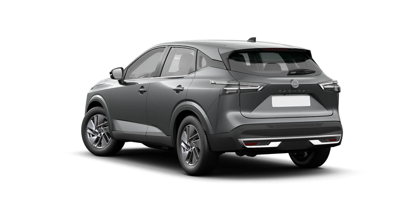 Nissan Qashqai 5P DIG-T 103kW (140CV) MHEV 12V 6MT 4x2 Acenta 2 Nissan Qashqai 5P DIG T 103kW 140CV MHEV 12V 6MT 4x2 Acenta trasera gris | Total Renting