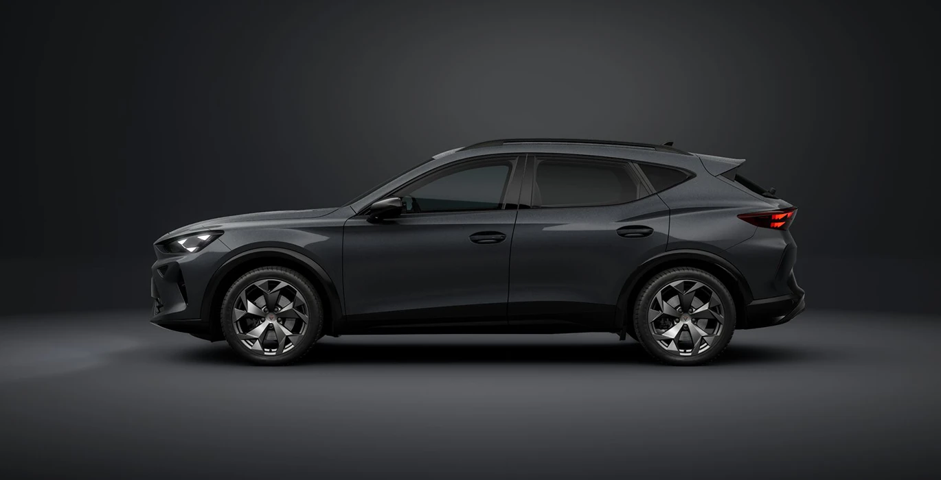Cupra Formentor 1.5 ETSI 110kW 150CV DSG lateral gris | Total Renting