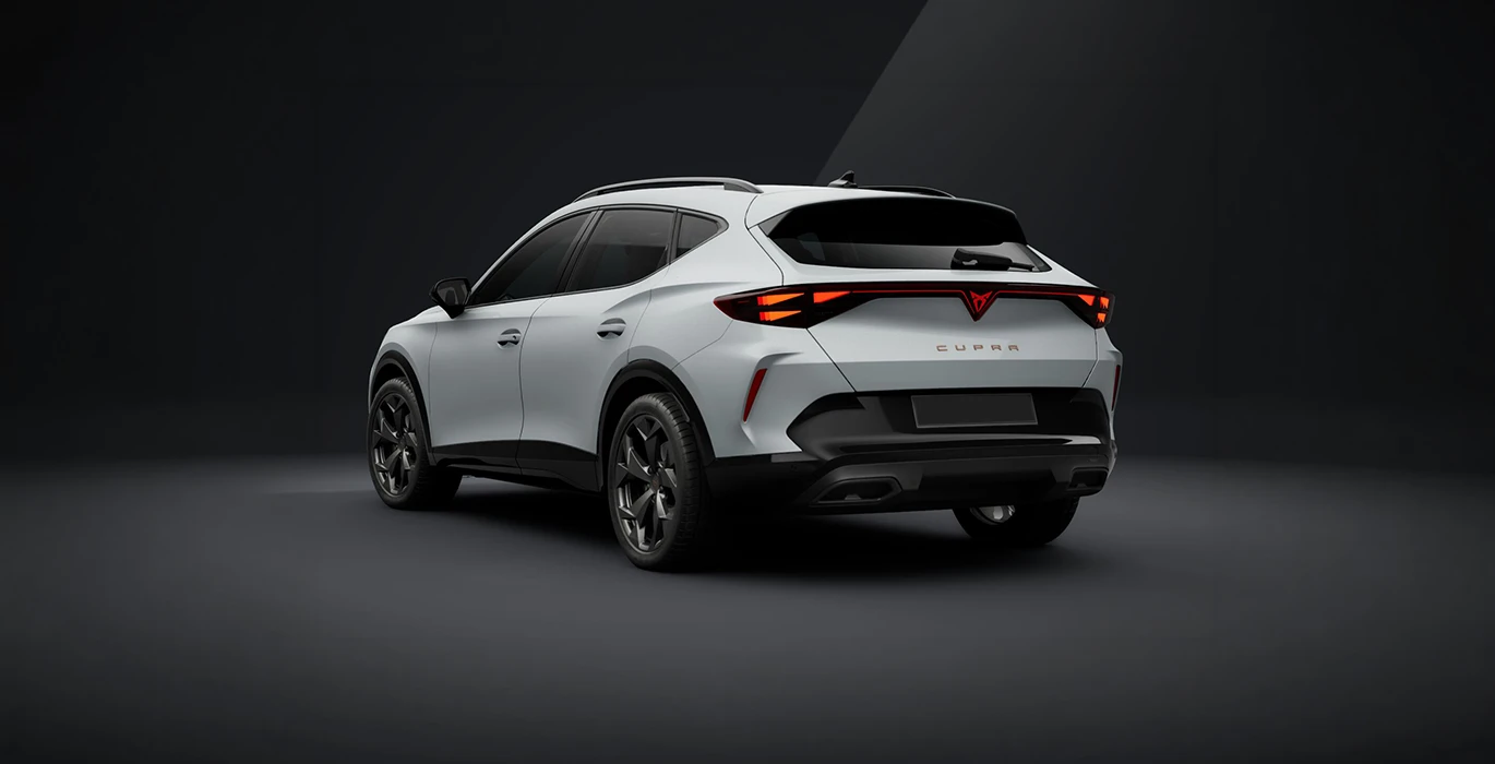 Cupra Formentor 1.5 ETSI 110kW (150CV) DSG 2 Cupra Formentor 1.5 ETSI 110kW 150CV DSG trasera blanco | Total Renting