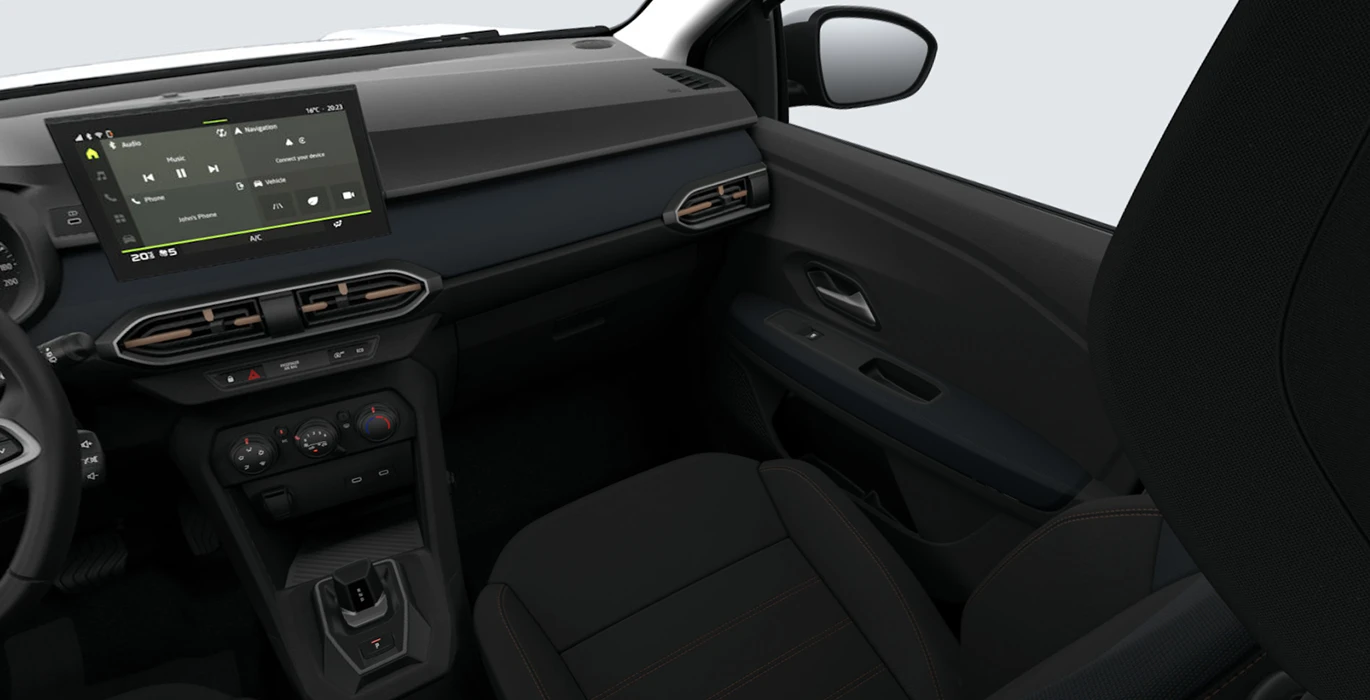 Dacia Sandero Stepway Expression ECO G 120 AT interior delantera II | Total Renting