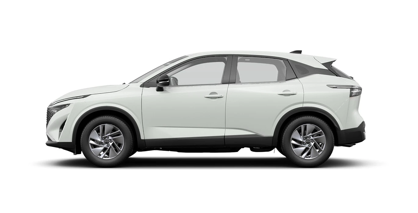 Nissan Qashqai DIG-T 158CV MHEV 4x2 Acenta WHT 3 Nissan Qashqai DIG T 158CV MHEV 4x2 Acenta WHT lateral | Total Renting