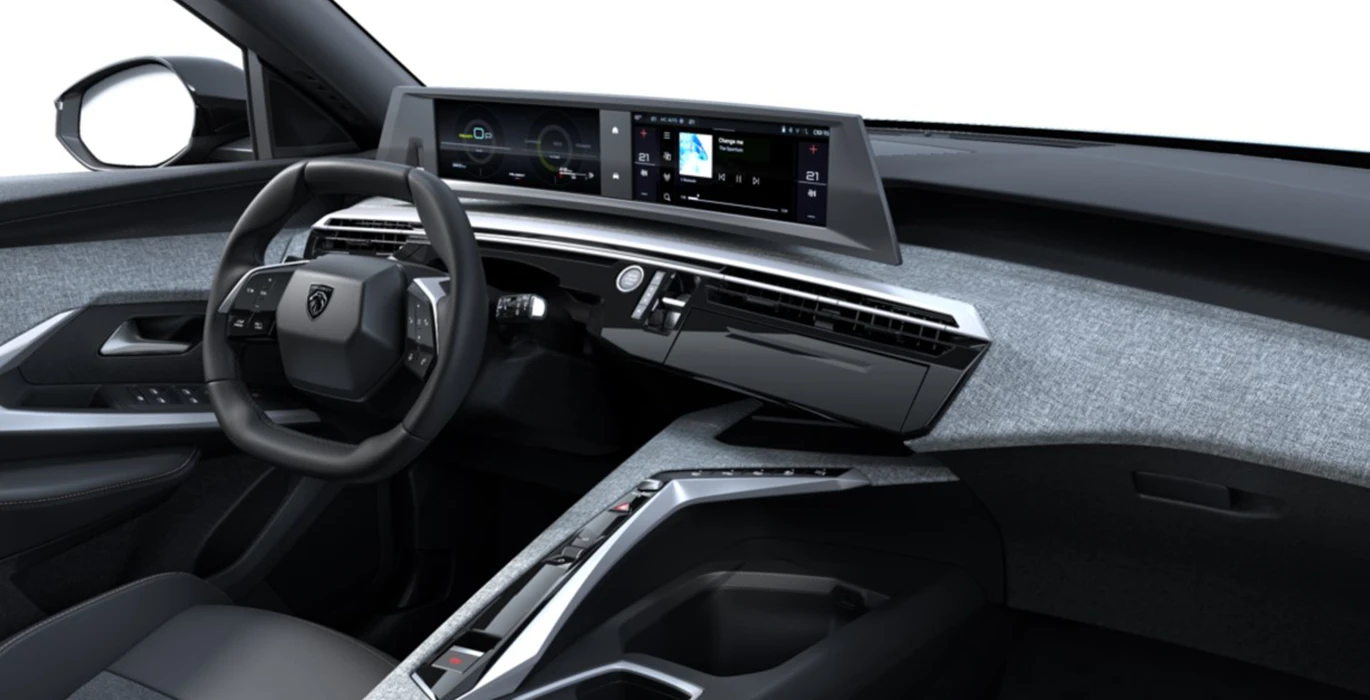 PEUGEOT 3008 ALLURE HYBRID 145 e-DCS6 (AUTOMÁTICO) 4 PEUGEOT 3008 ALLURE HYBRID 145 e DCS6 AUTOMATICO interior delantera II | Total Renting