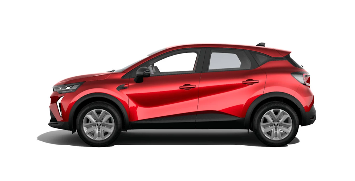 Renault Captur Evolution ECO-G 120CV 3 Renault Captur Evolution ECO G 120CV rojo lateral | Total Renting