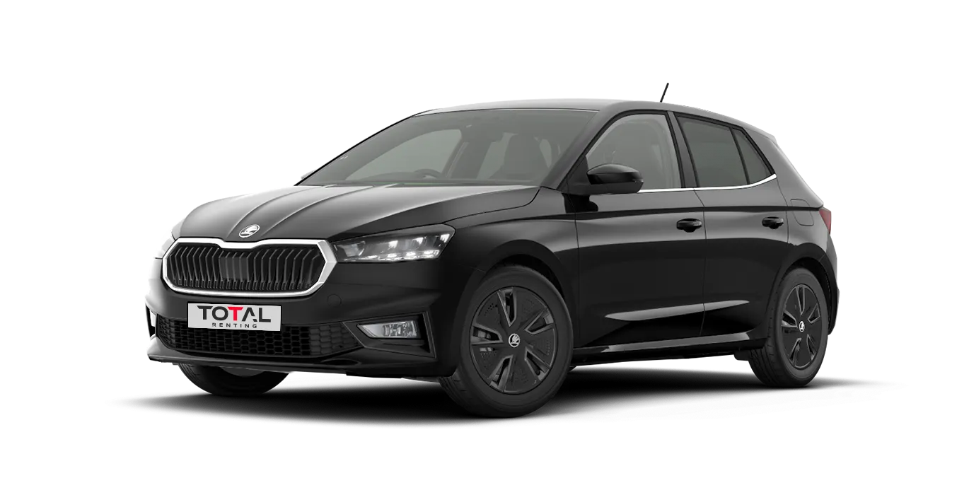 Skoda Fabia 1.5 TSI 110kW (150CV) DSG Plus 1 Skoda Fabia 1.5 TSI 110kW 150CV DSG Plus sin fondo principal negro | Total Renting