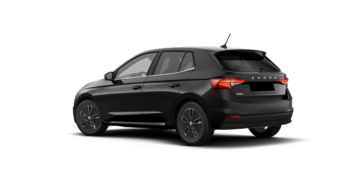 Skoda Fabia 1.5 TSI 110kW (150CV) DSG Plus 2 Skoda Fabia 1.5 TSI 110kW 150CV DSG Plus trasera negro | Total Renting