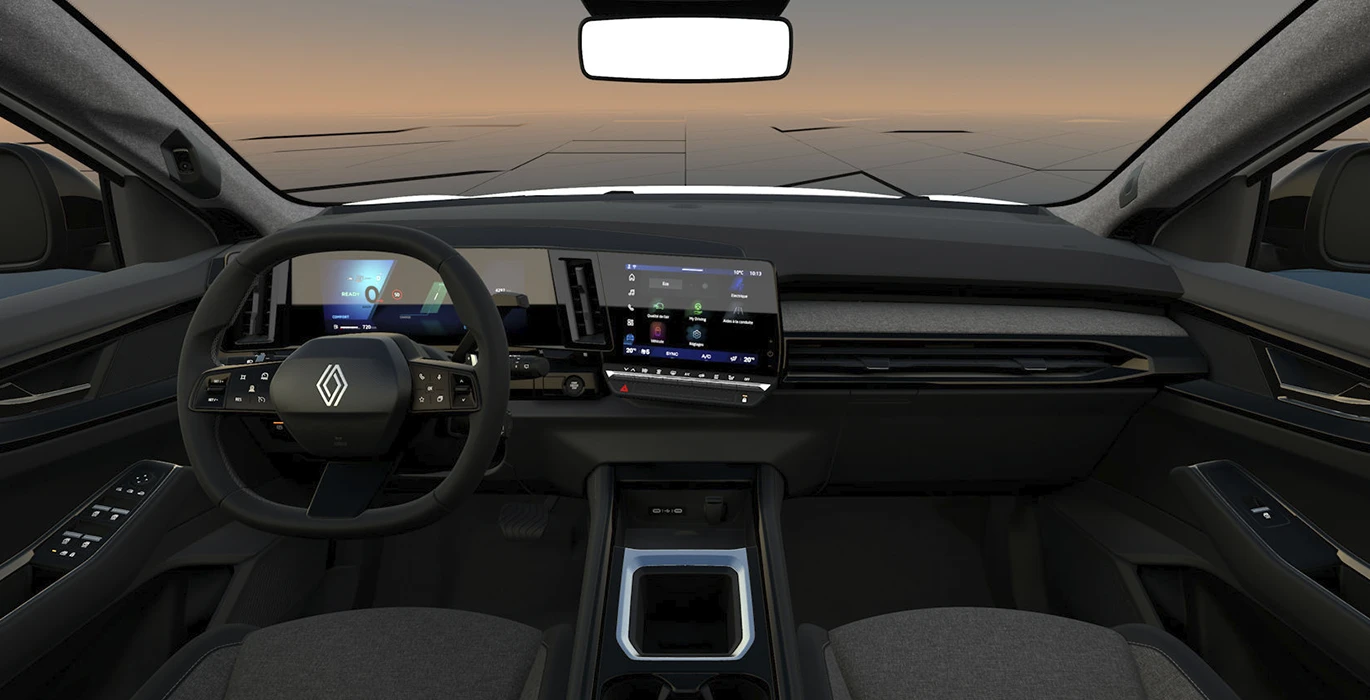 RENAULT AUSTRAL E Tech Full Hybrid Evolution 147kW interior delantera | Total Renting