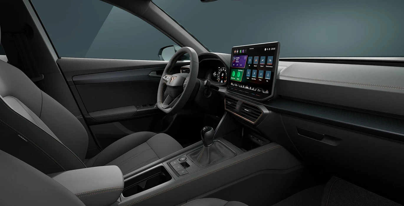 Cupra Formentor 1.5 TSI 110kW 150CV man interior delantera II | Total Renting