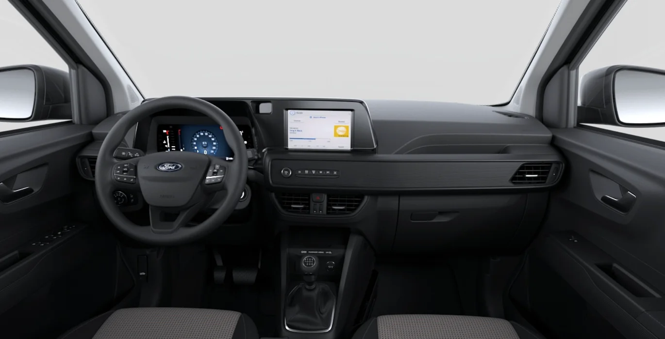 Ford Tourneo Courier Kombi Ecoboost 1.0 125CV interior delantera | Total Renting