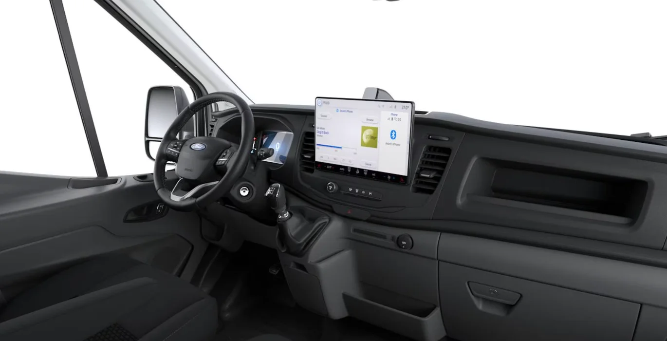 Ford Transit 350 L2 Trend N1 EcoBlue 96kW FWD interior delantera | Total Renting