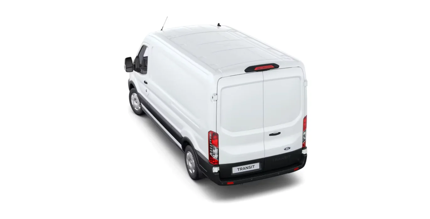 Ford Transit 350 L3 Trend N1 EcoBlue 96kW FWD trasera blanco | Total Renting