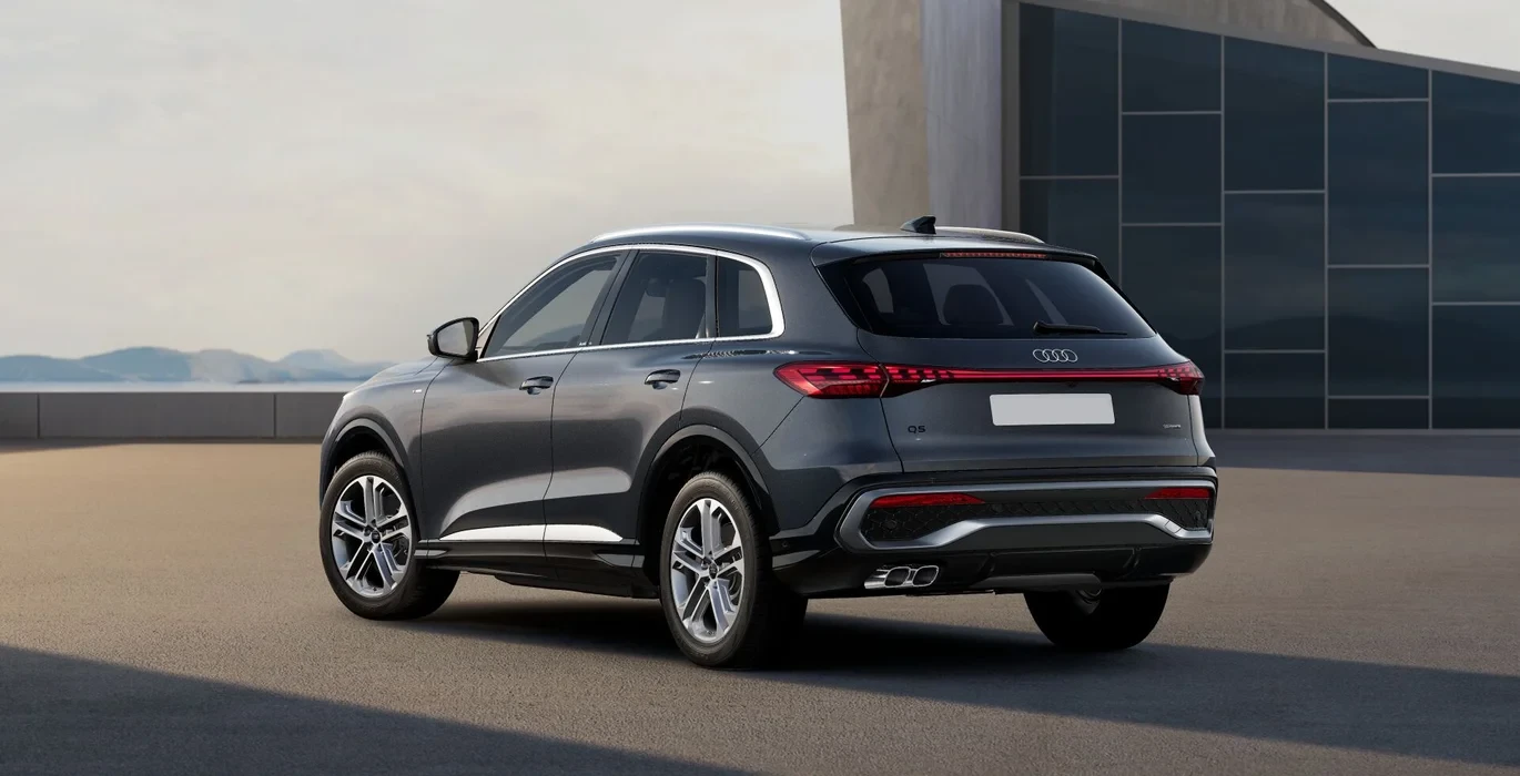 AUDI Q5 SUV S line Edition TDI Quattro S Tronic trasera gris tambora | Total Renting