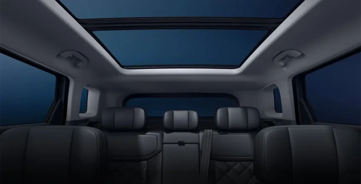 JAECOO 7 PHEV 1.5 TGDI 340CV Select 3 JAECOO 7 1.6 Ice Select 4x2 SUV interior trasera | Total Renting